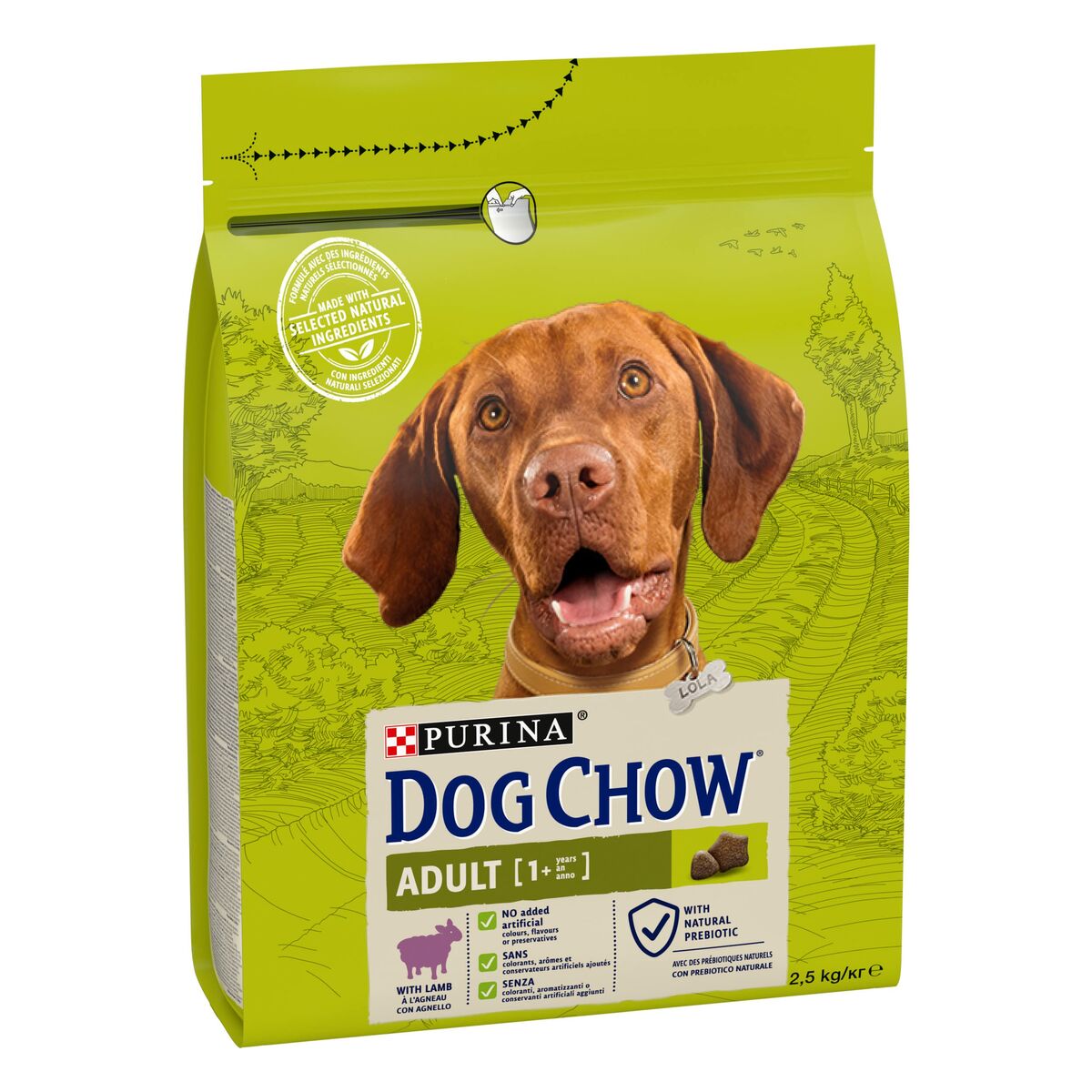 Foder Purina Dog Chow Vuxen Lamm 2,5 kg