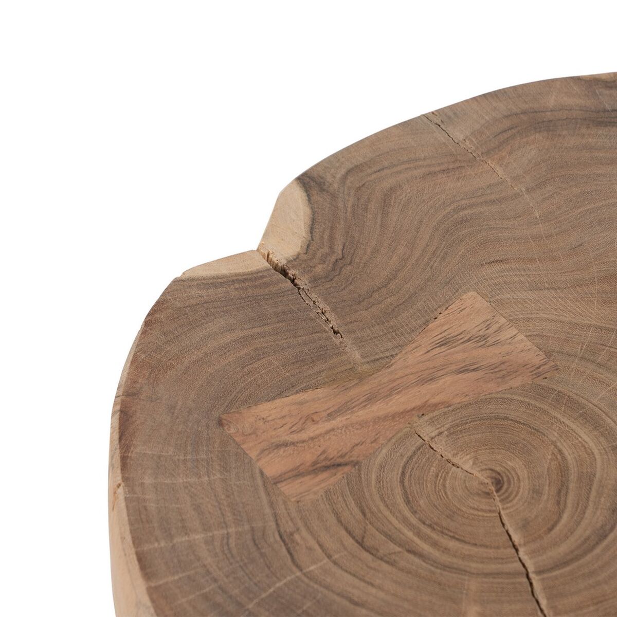 3-bordsset Naturell Järn 40 x 38 x 62,3 cm (3 antal) - 3