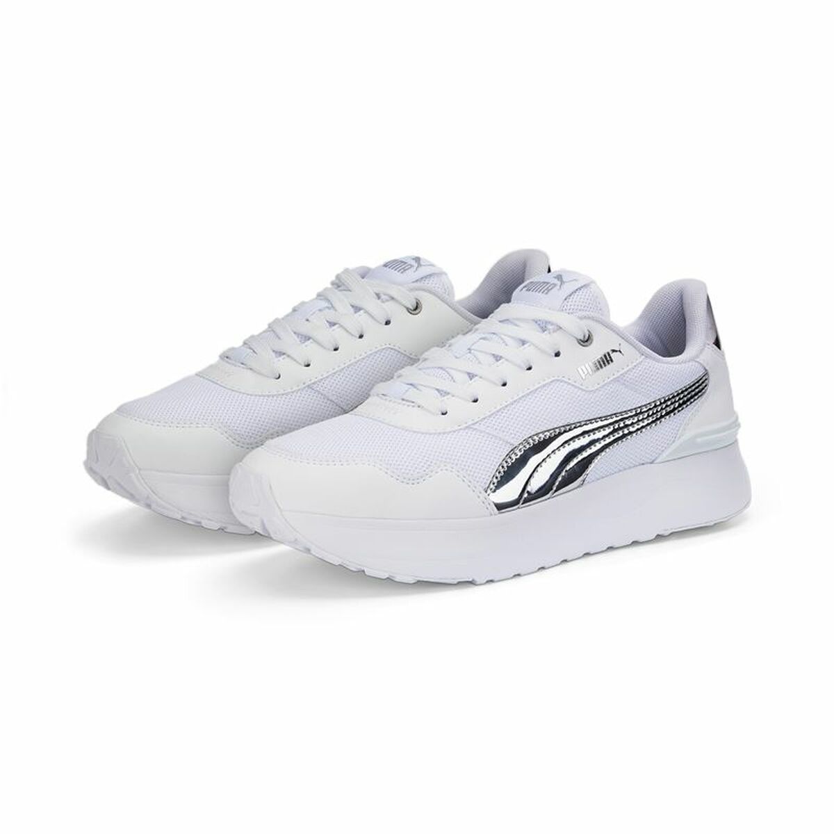 Gymnastiksko, Dam Puma R78 Voyage Distressed  Vit - 13