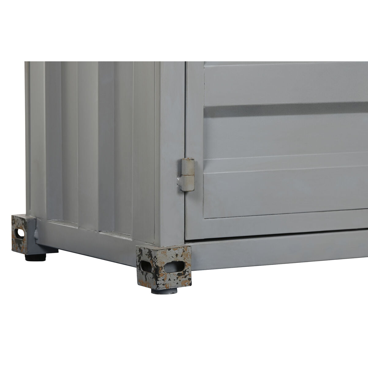Bokhylla Home ESPRIT Grå Himmelsblå Metall Trä MDF 87 x 44 x 168,5 cm - 6
