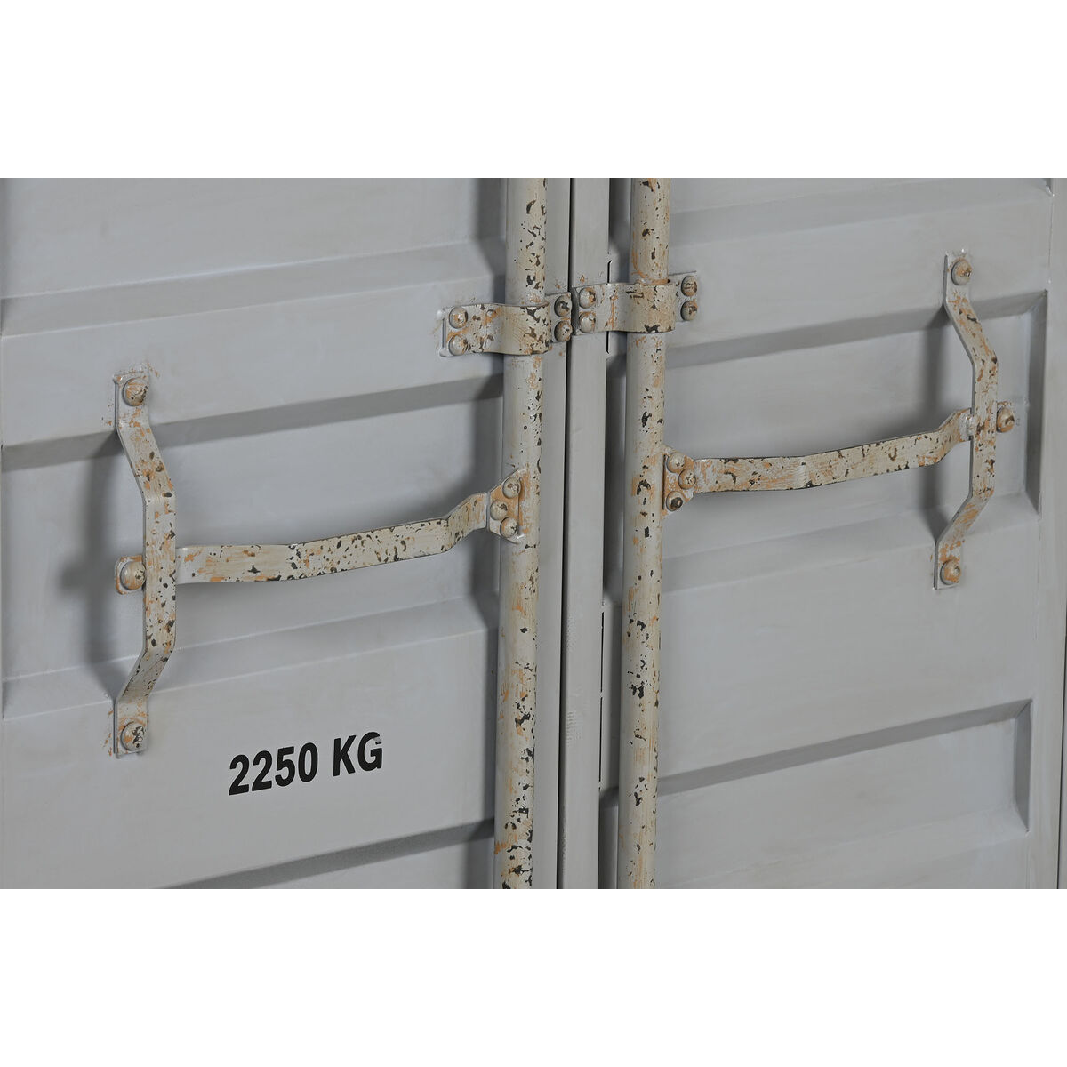Bokhylla Home ESPRIT Grå Himmelsblå Metall Trä MDF 87 x 44 x 168,5 cm - 7