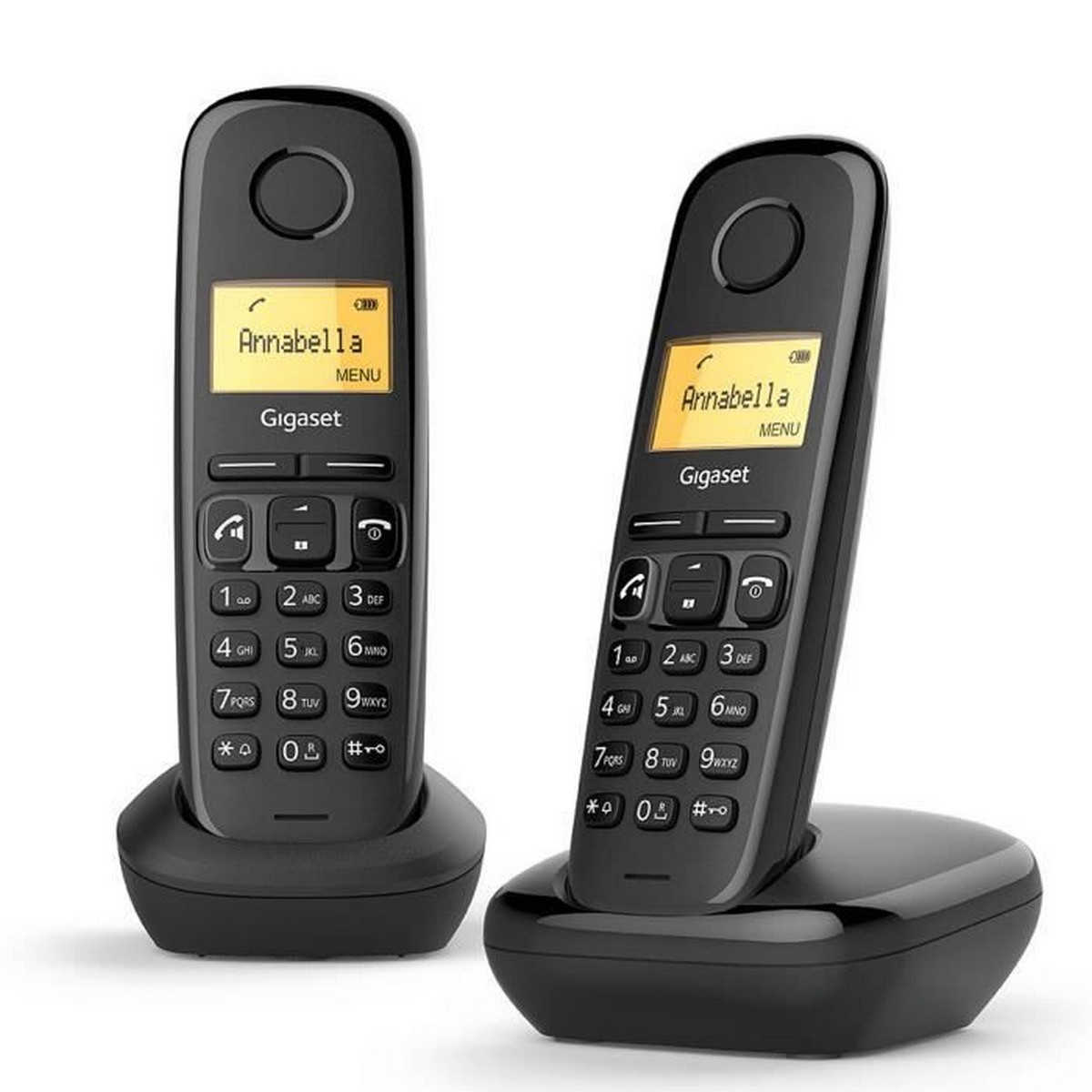 Trådlös Telefon Gigaset A270 Duo Svart