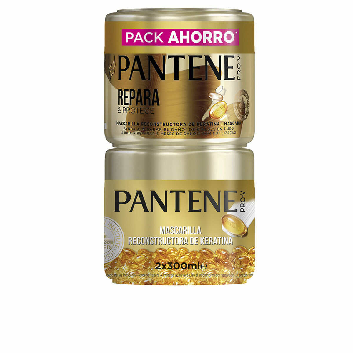 Hårinpackning Pantene Protection and Repair 300 ml 2 x 300 ml