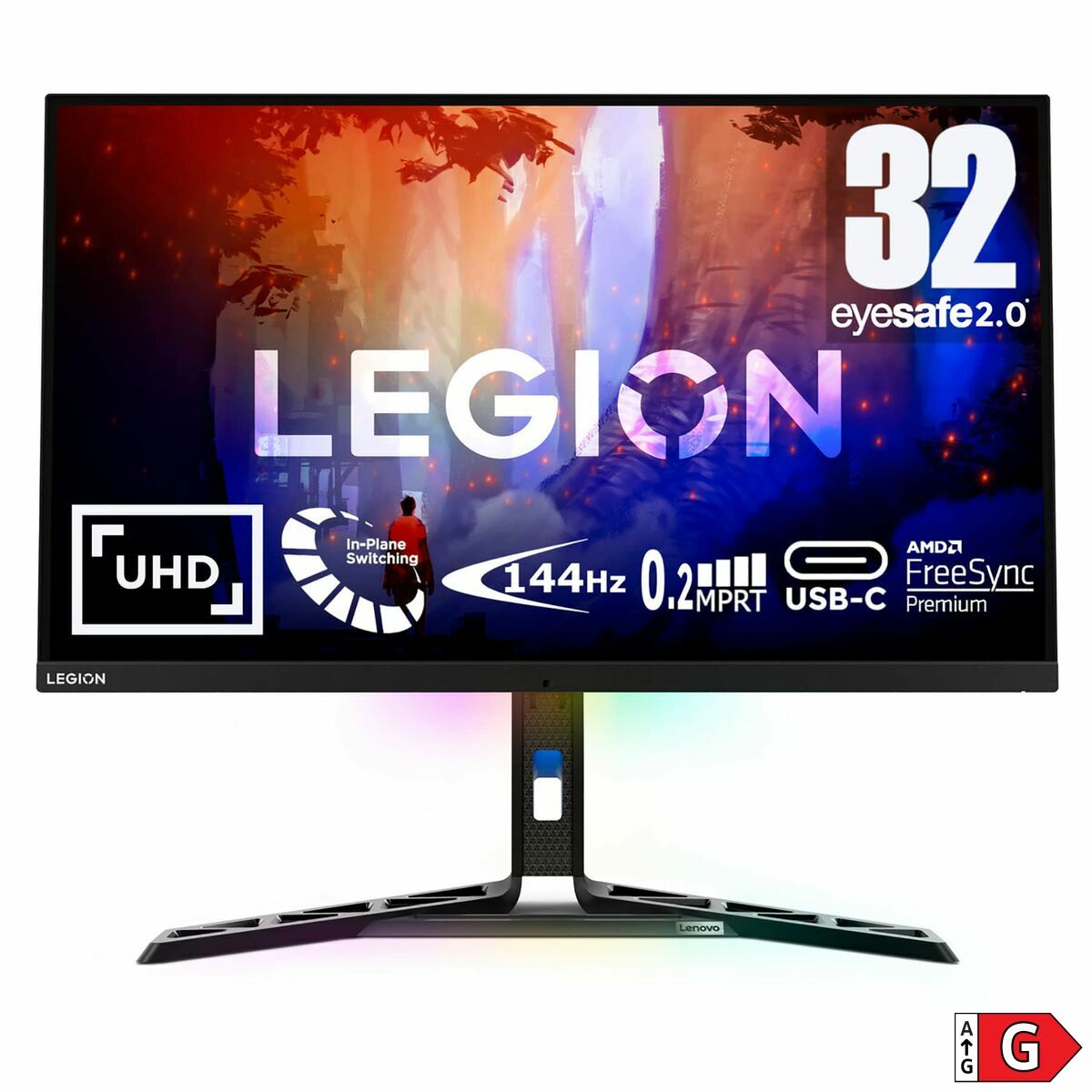 Monitor Lenovo Legion Y32p-30 31,5" 144 Hz 50-60  Hz - 2