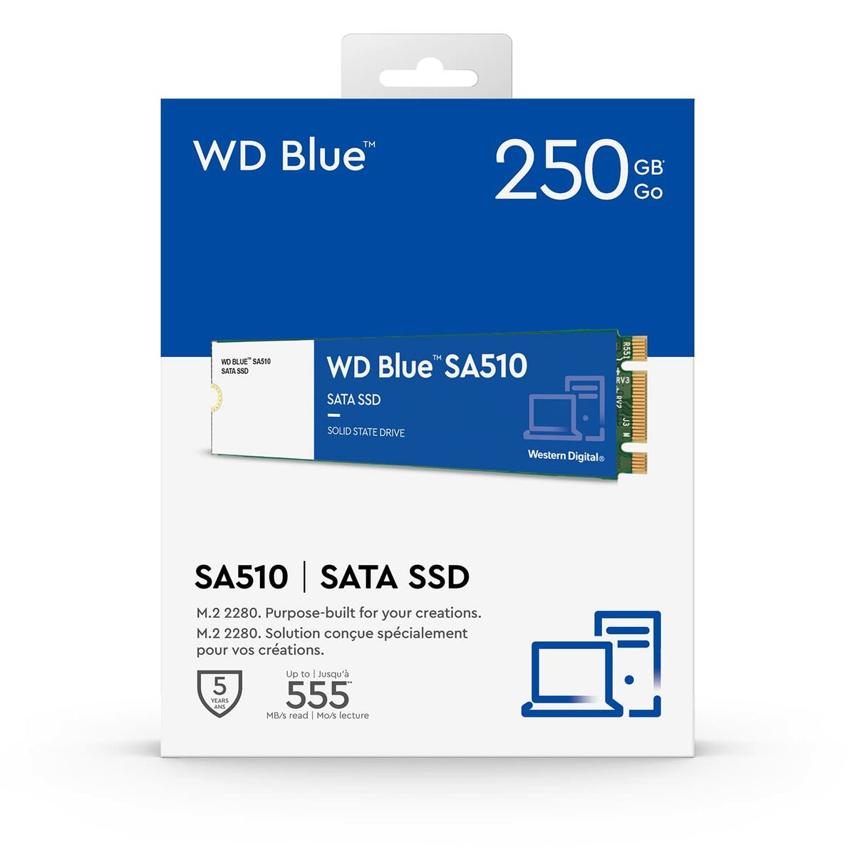 Hårddisk Western Digital WDS250G3B0B 1 TB 250 GB SSD - 3