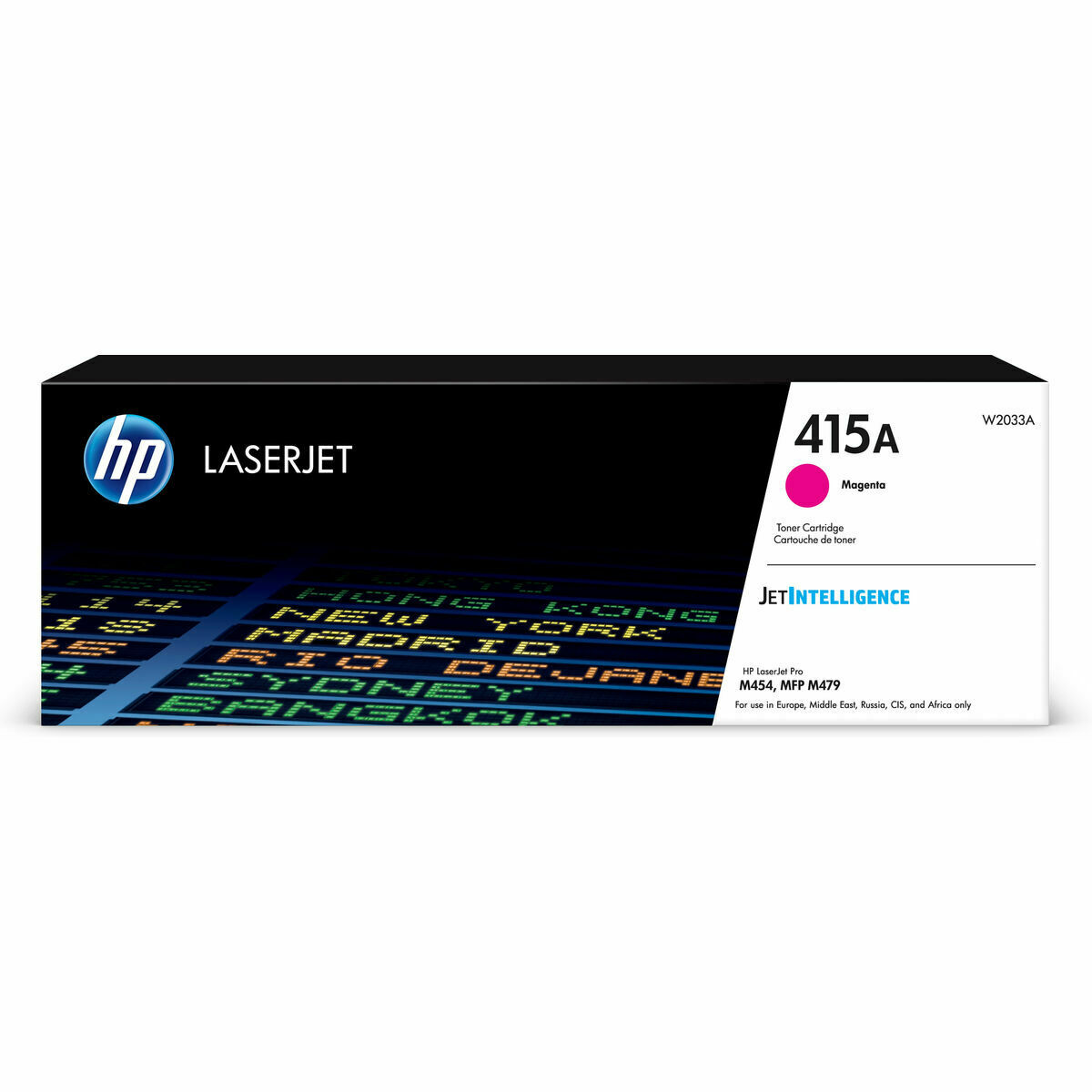 Toner HP W2033A Gul Magenta