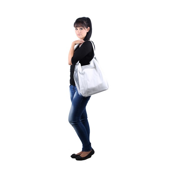 Damväska Calvin Klein 0813EB001-CK105-6308 Vit 37 x 32 x 14 cm - 2