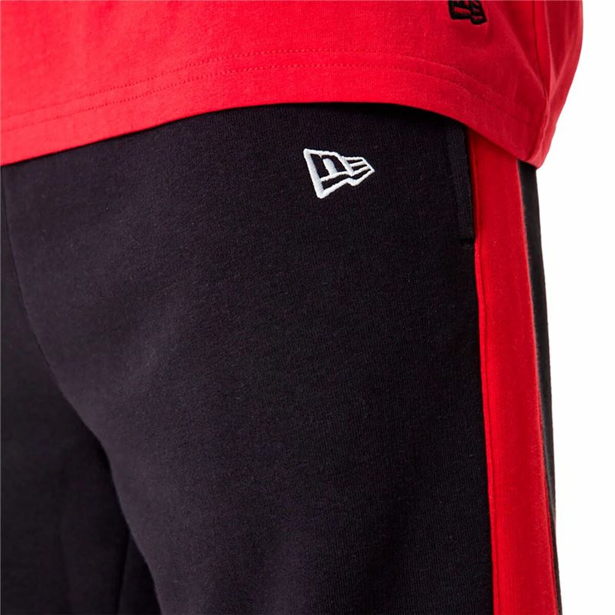 Byxor för vuxna New Era NBA Colour Block Chicago Bulls Svart Män - 3