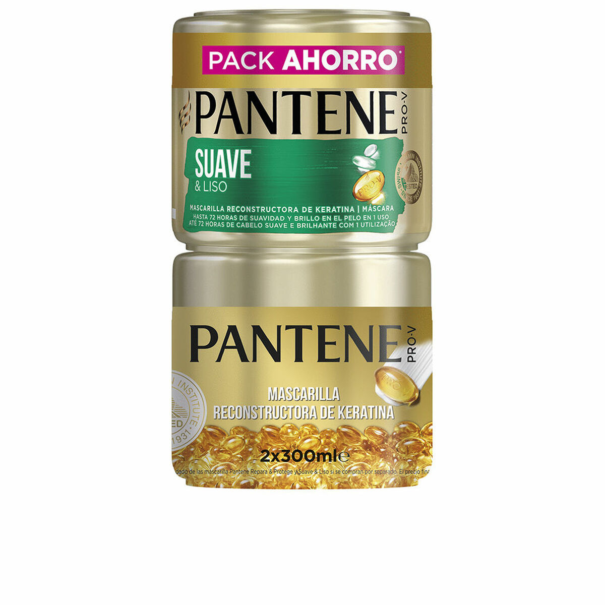 Hårinpackning Pantene Keratin 300 ml 2 x 300 ml