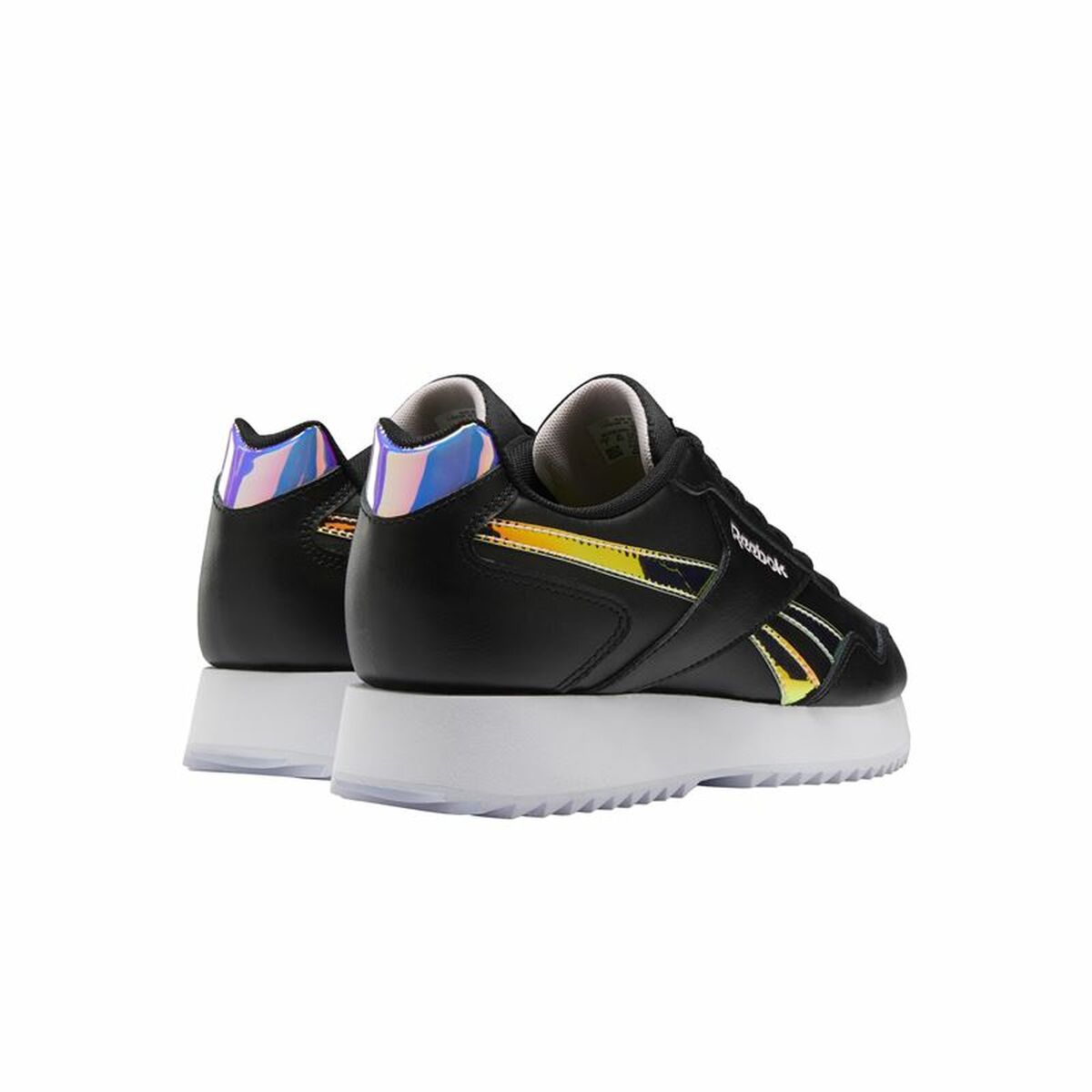 Gymnastiksko, Dam Reebok Royal Glide Ripple Double W Kvinna Svart - 3
