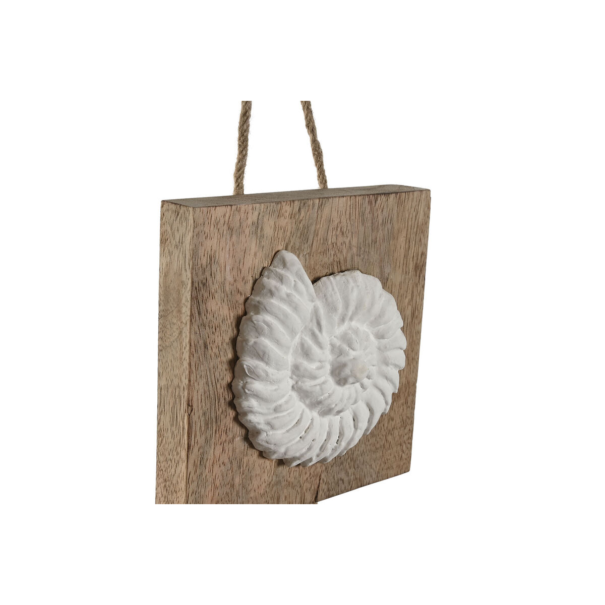 Hängdekoration Home ESPRIT Vit Naturell Medelhavs 15,5 x 4 x 80 cm (2 antal) - 2