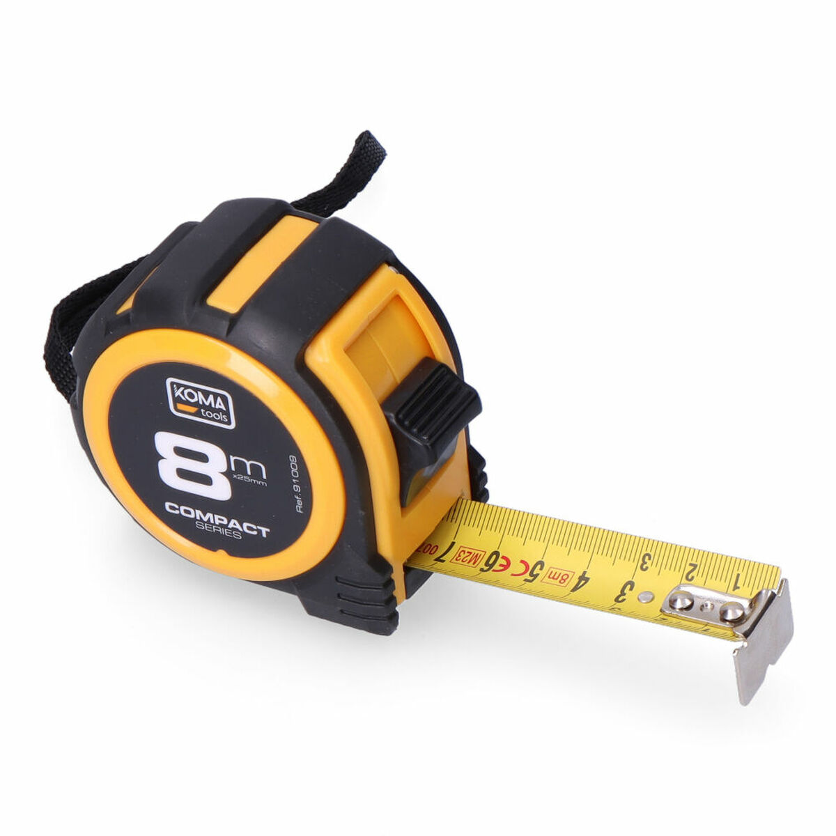 Flexometer Koma Tools Compact ABS 8 m x 25 mm - 4