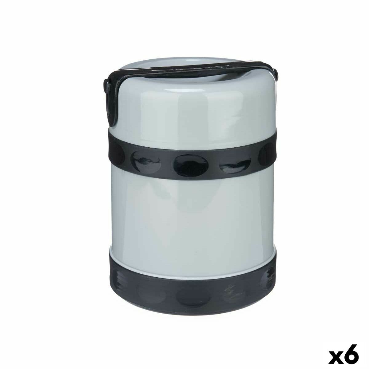 Skål med integrerad vattenflaska 14 x 19 x 14 cm 1,2 L (6 antal) - 3