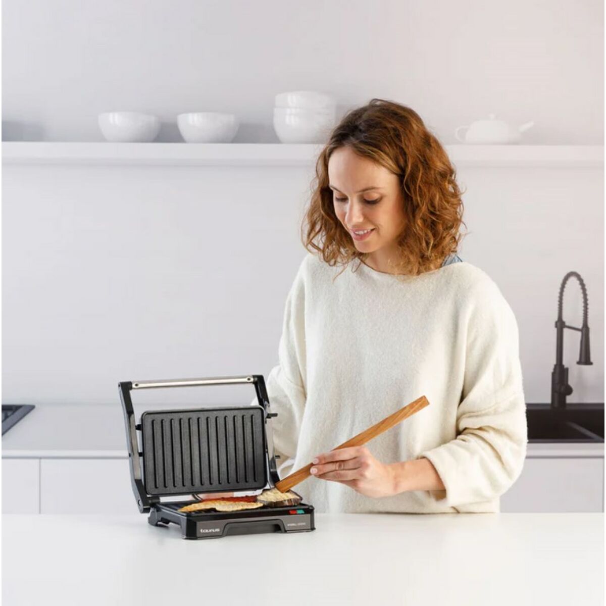Smörgåsmaskin Taurus Stål 1000 W - 4