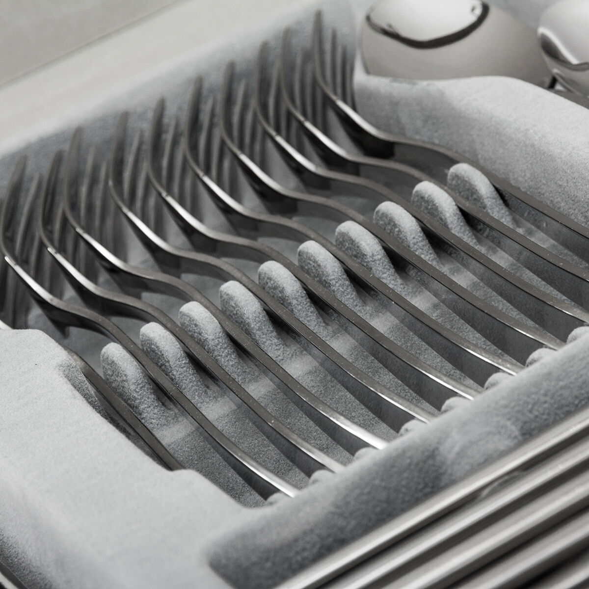 Bestickset i Rostfritt Stål Cook D`Lux InnovaGoods 72 Delar - 31