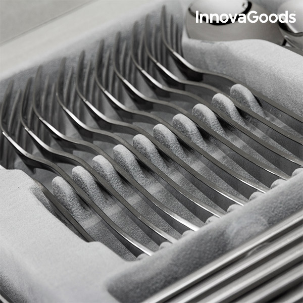 Bestickset i Rostfritt Stål Cook D`Lux InnovaGoods 72 Delar - 7