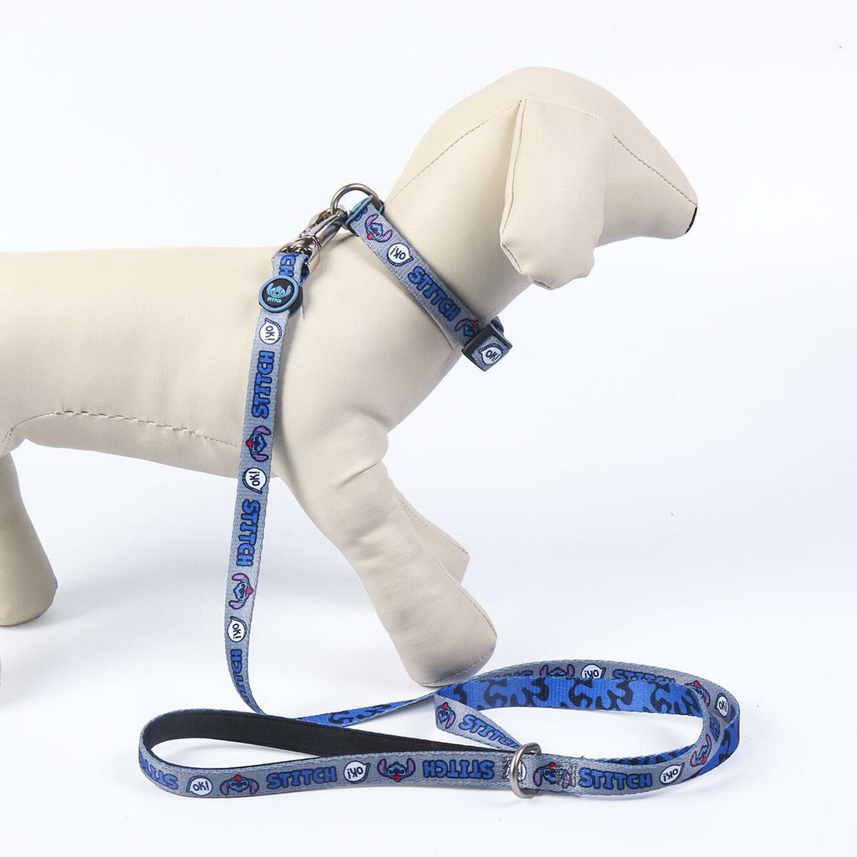 Hundhalsband Stitch Mörkblå S/M - 13