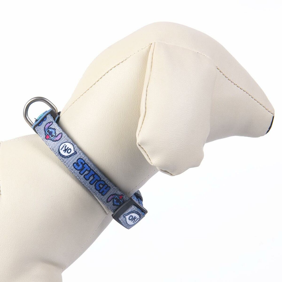 Hundhalsband Stitch Mörkblå S/M - 15