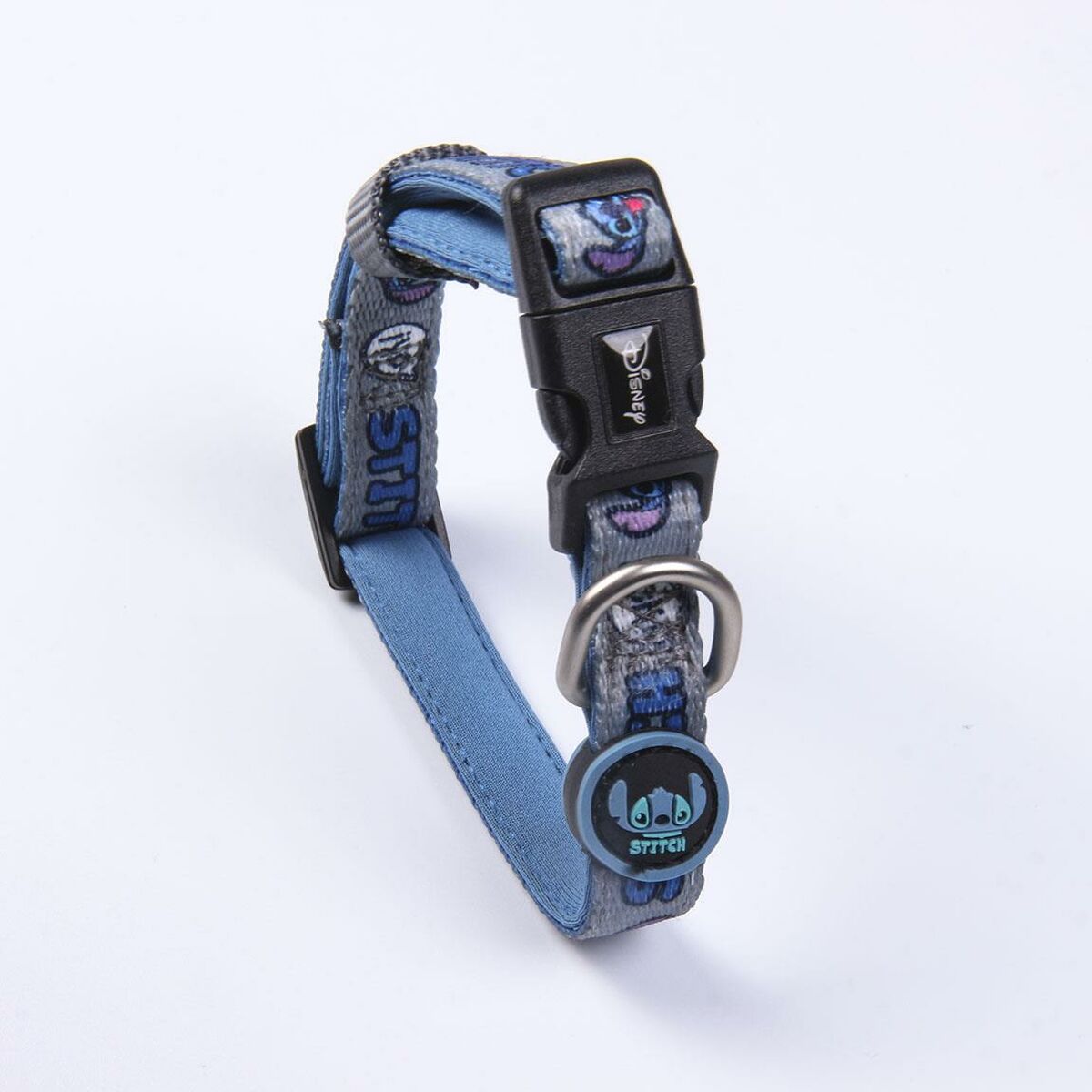 Hundhalsband Stitch Mörkblå S/M - 16
