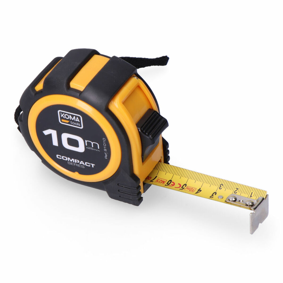 Flexometer Koma Tools Compact ABS 10 m x 25 mm - 4