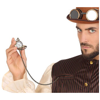 Maskeraddräktsaccessoarer Gyllene Steampunk