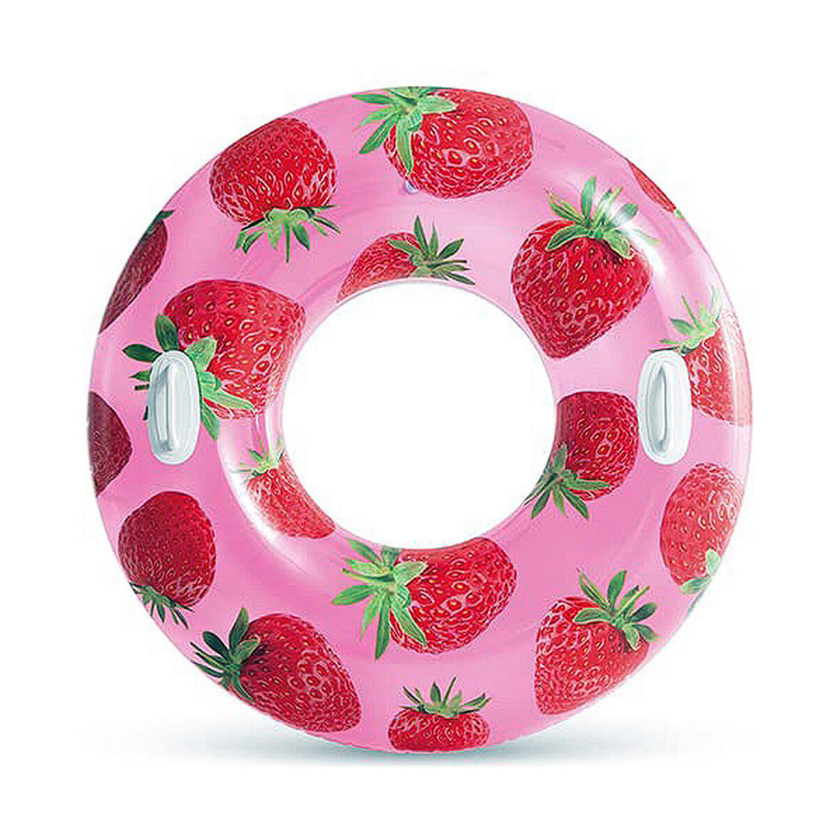 Uppblåsbar poolflotta Intex Frukter PVC Ø 107 cm - 6