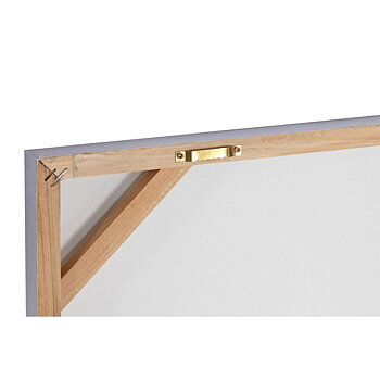 Kanvas Home ESPRIT Kanvas Trä MDF 80 x 3 x 80 cm