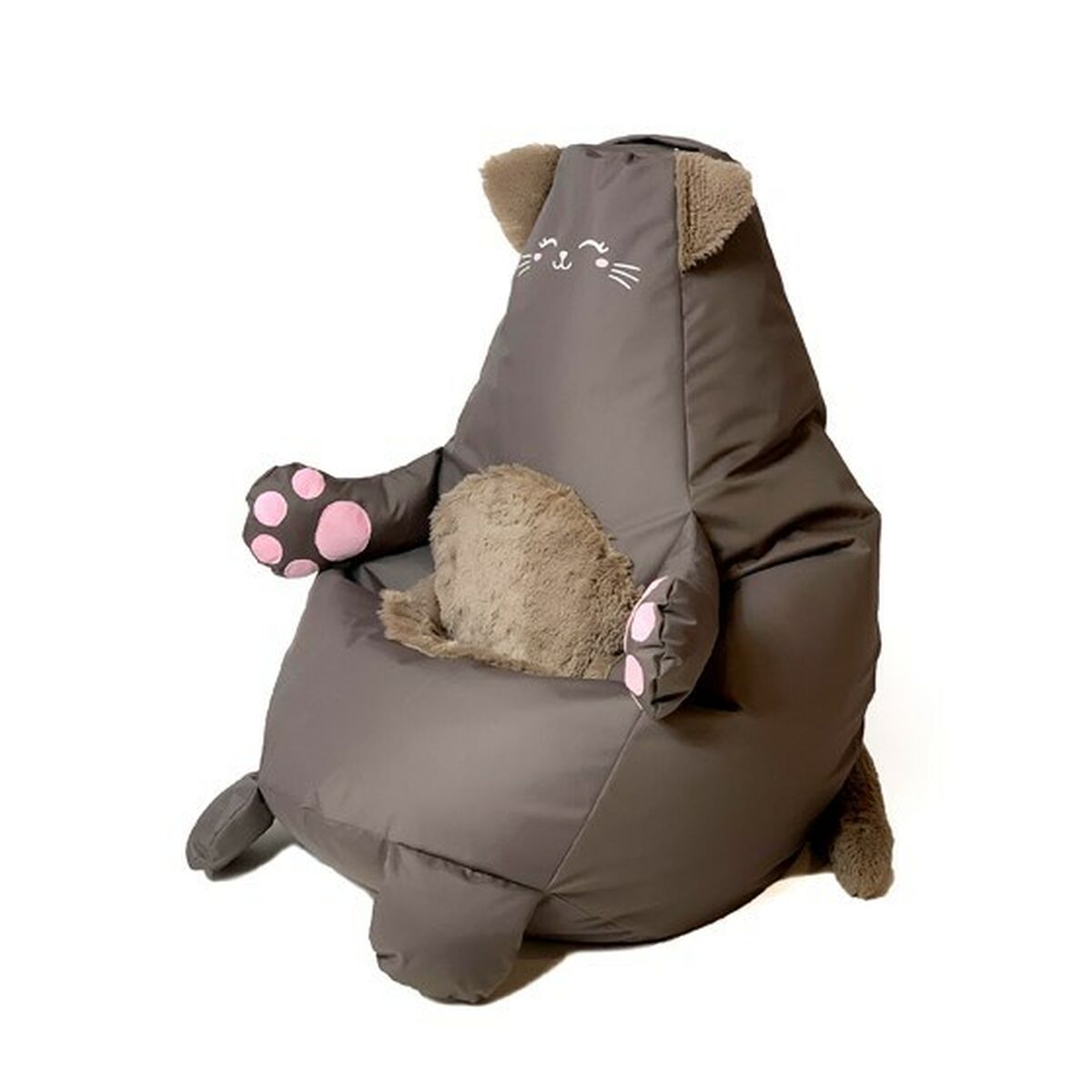 Puff GO GIFT Brons Oxford Katt 130 x 90 cm - 3