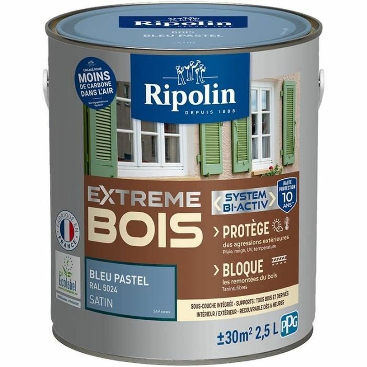 Grundfärg Ripolin Blå Satinfinish 2,5 L