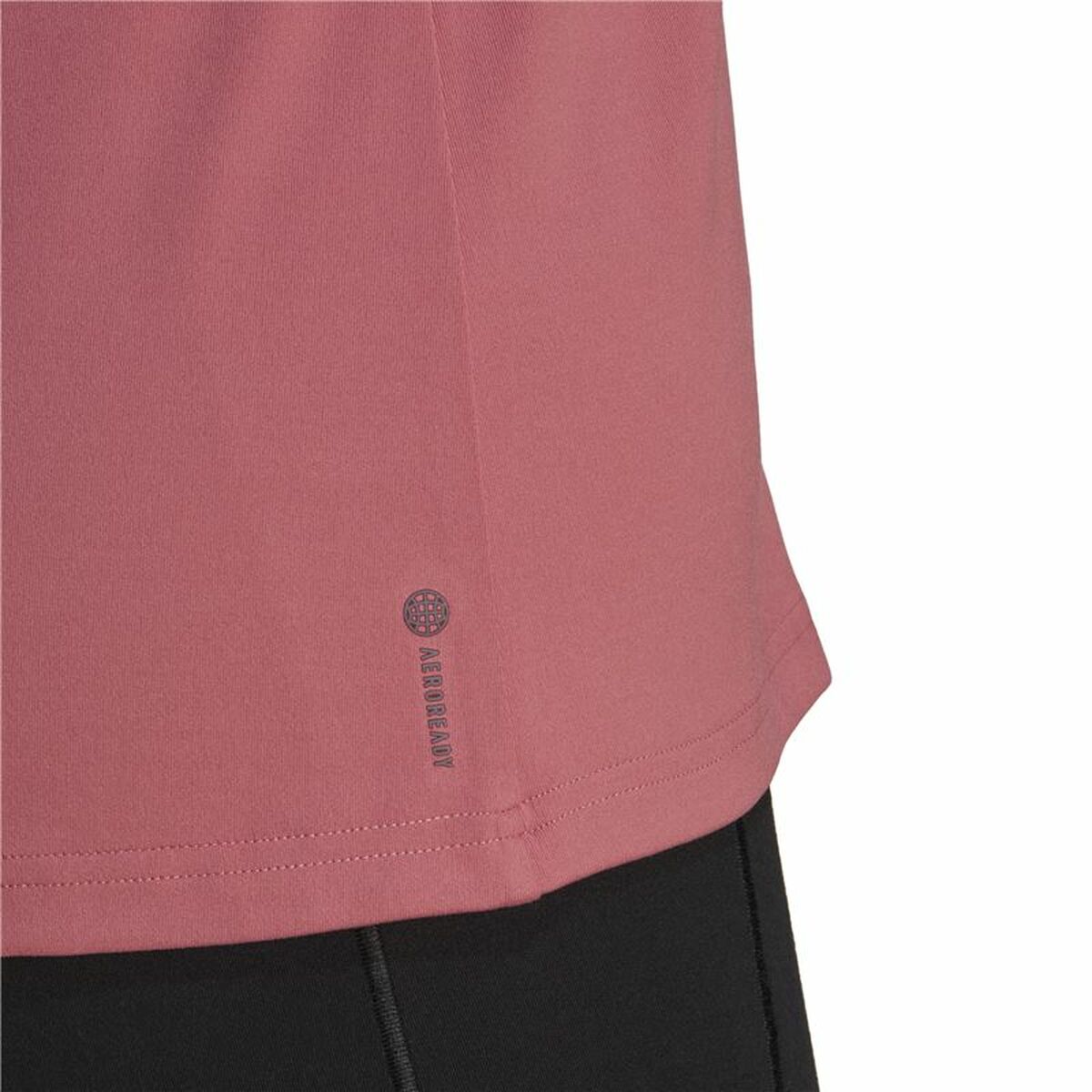 Ärmlös sporttröja Dam Adidas Studio Rosa - 5