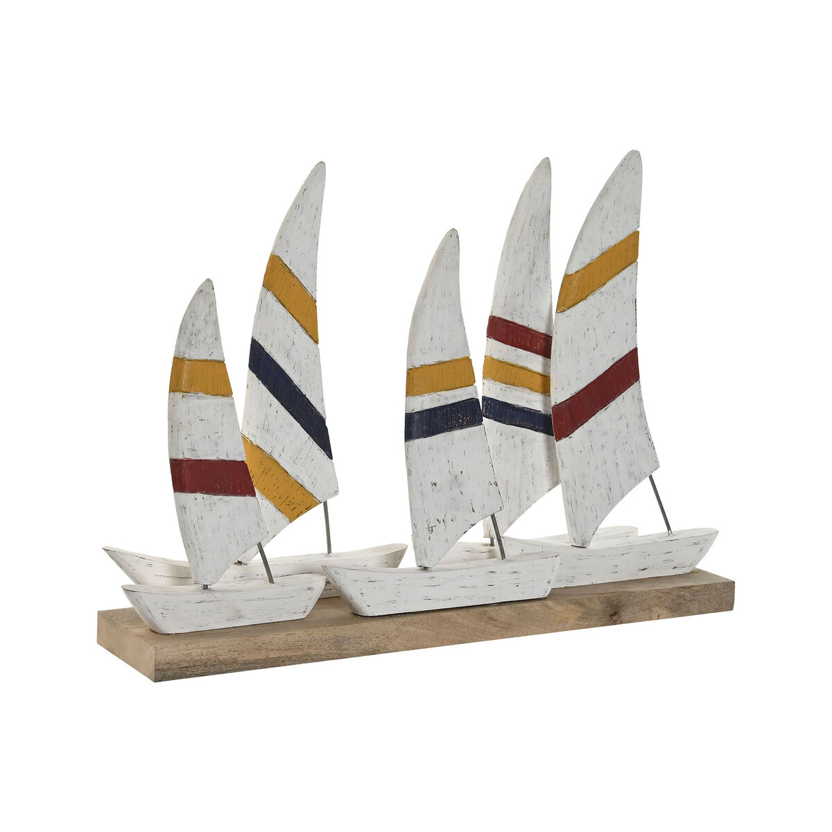 Prydnadsfigur Home ESPRIT Vit Marinblå 67,5 x 13,5 x 46 cm
