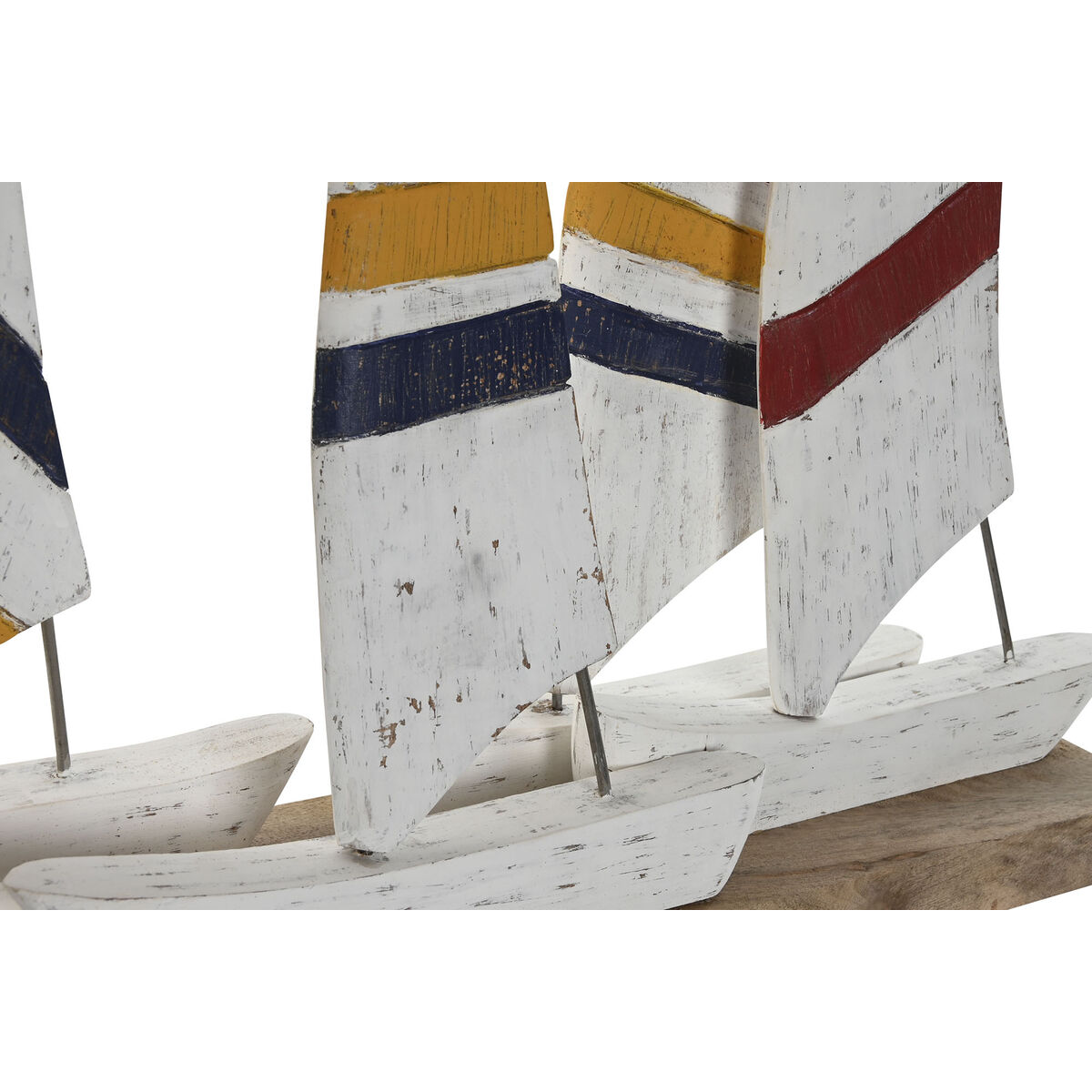 Prydnadsfigur Home ESPRIT Vit Marinblå 67,5 x 13,5 x 46 cm - 2