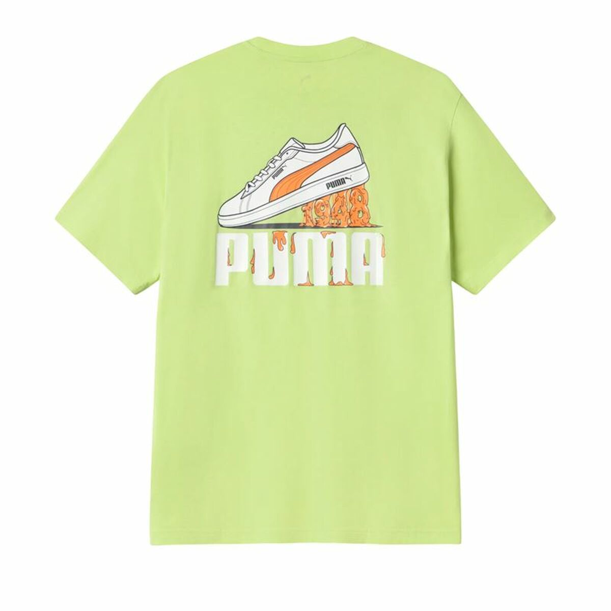 T-shirt med kortärm Herr Puma Graphic