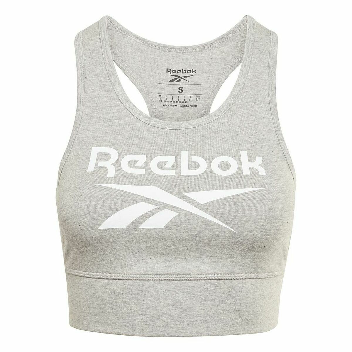 Sport-topp, Dam Reebok BRALET GR9393  Grå - 9