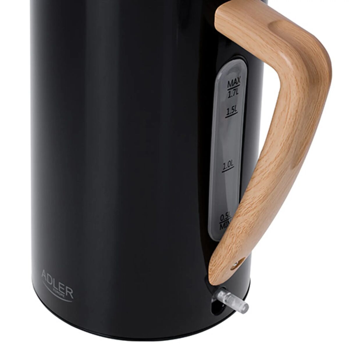 Vattenkokare Adler AD 1347b Svart Trä 2200 W 1850 W 1,7 L - 2