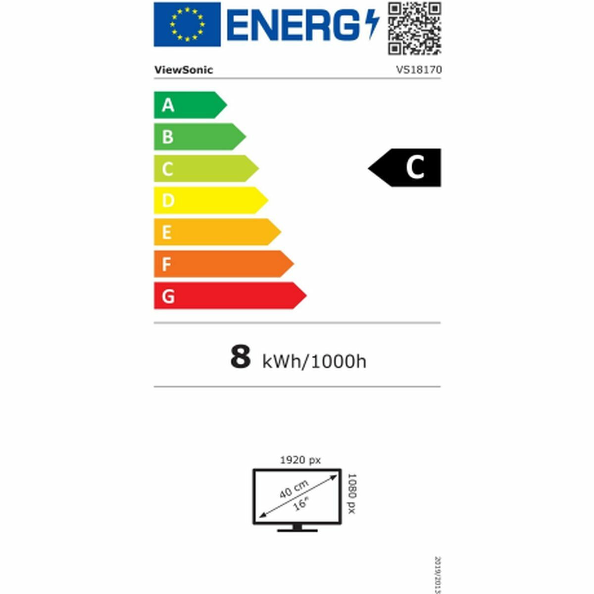 Monitor ViewSonic Full HD 15,6" (Renoverade A) - 6