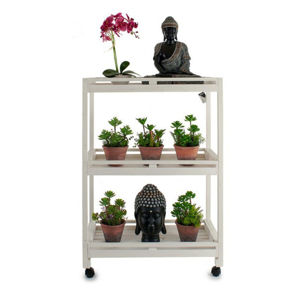 Bokhylla Ibergarden 3 Hyllor 36 x 104 x 72,5 cm - 4