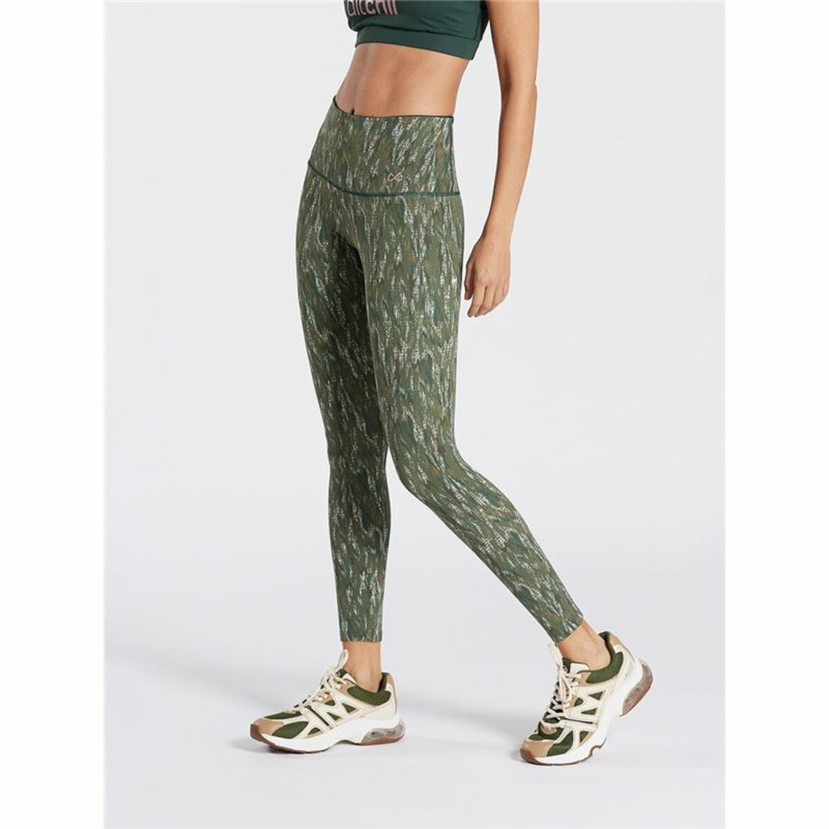 Sport-leggings, Dam Ditchil Ditchil Vibrant Oliv - 2