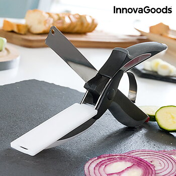 Saxkniv med Integrerad with Miniskärbräda Scible InnovaGoods
