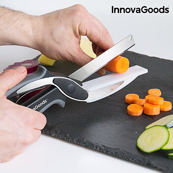 Saxkniv med Integrerad with Miniskärbräda Scible InnovaGoods
