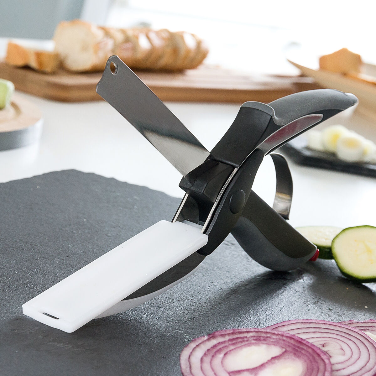 Saxkniv med Integrerad with Miniskärbräda Scible InnovaGoods - 29