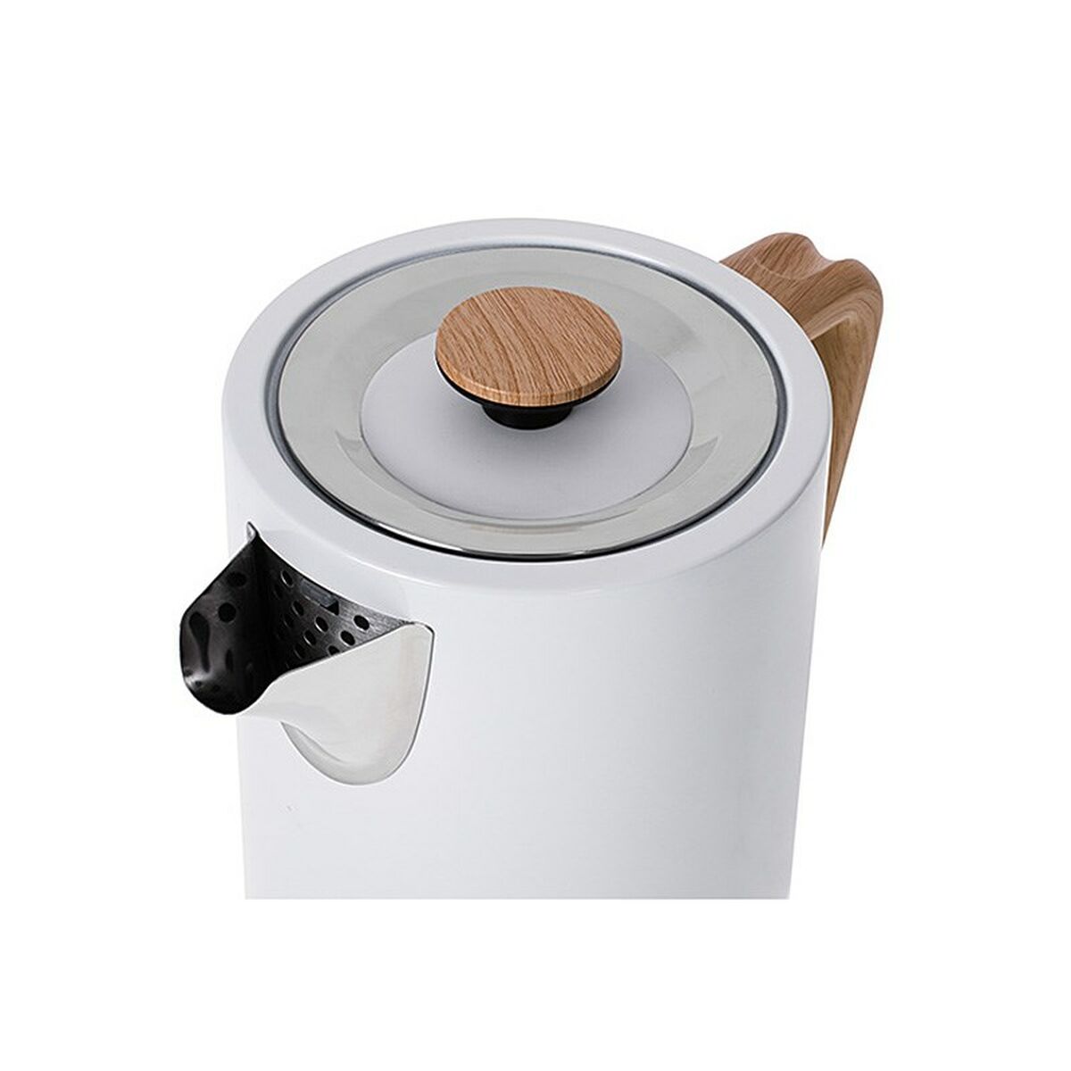 Vattenkokare Adler AD 1347w Vit Trä 2200 W 1850 W 1,7 L - 4