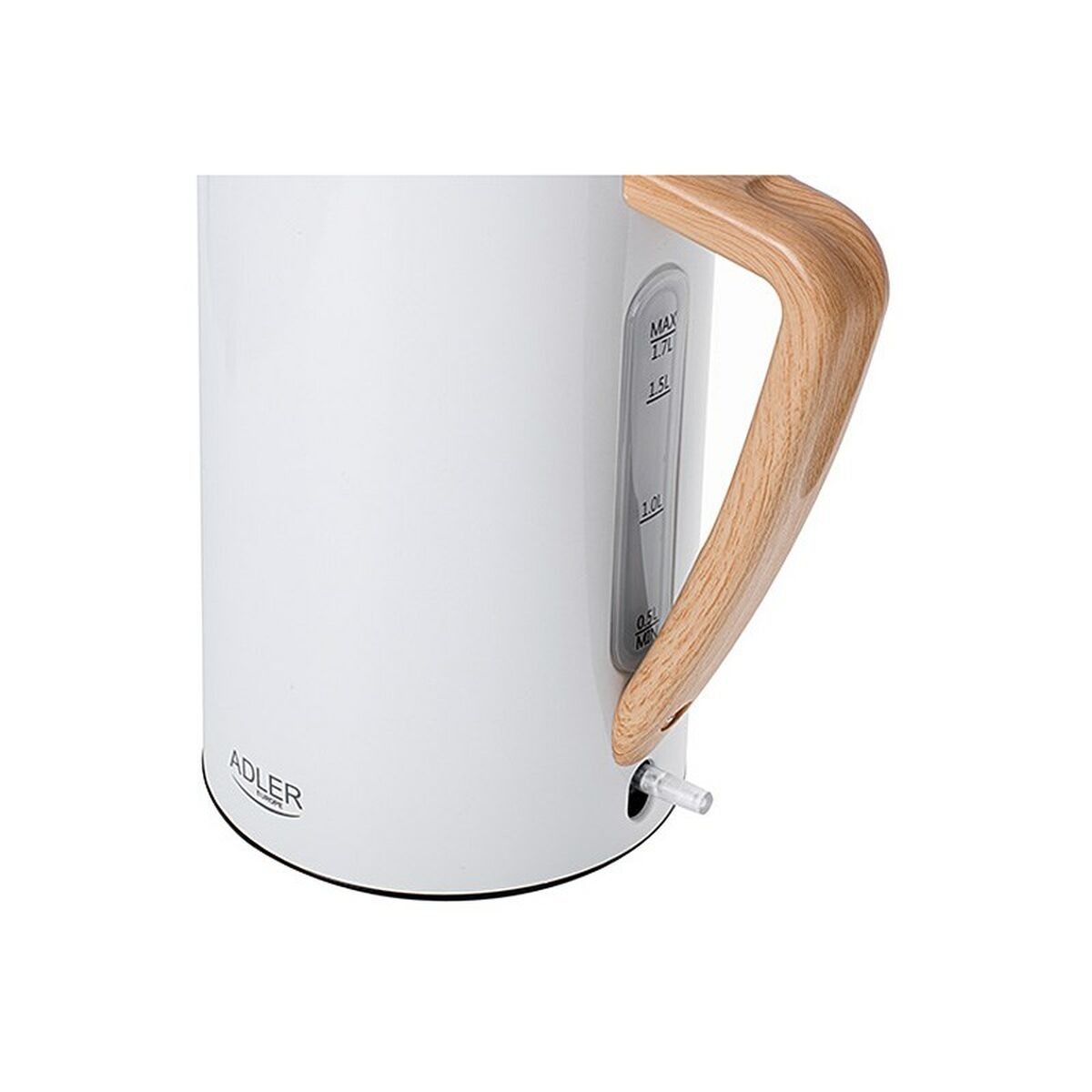 Vattenkokare Adler AD 1347w Vit Trä 2200 W 1850 W 1,7 L - 3