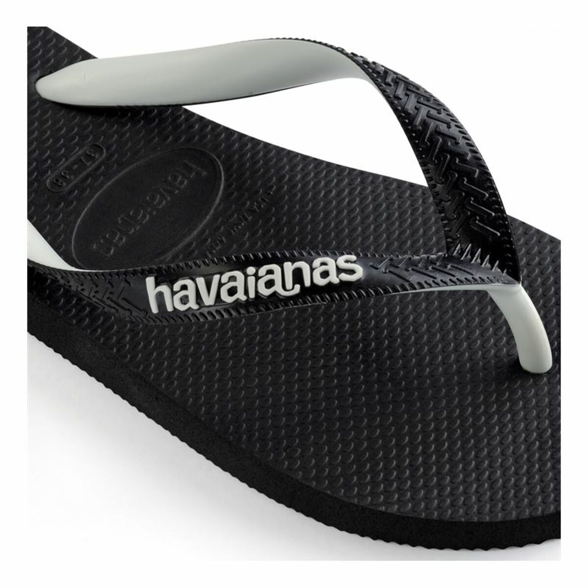 Strandtofflor för män Havaianas Top Mix Svart - 6