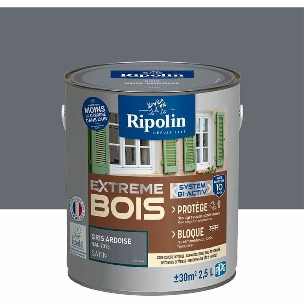 Grundfärg Ripolin Grå Satinfinish 2,5 L - 2