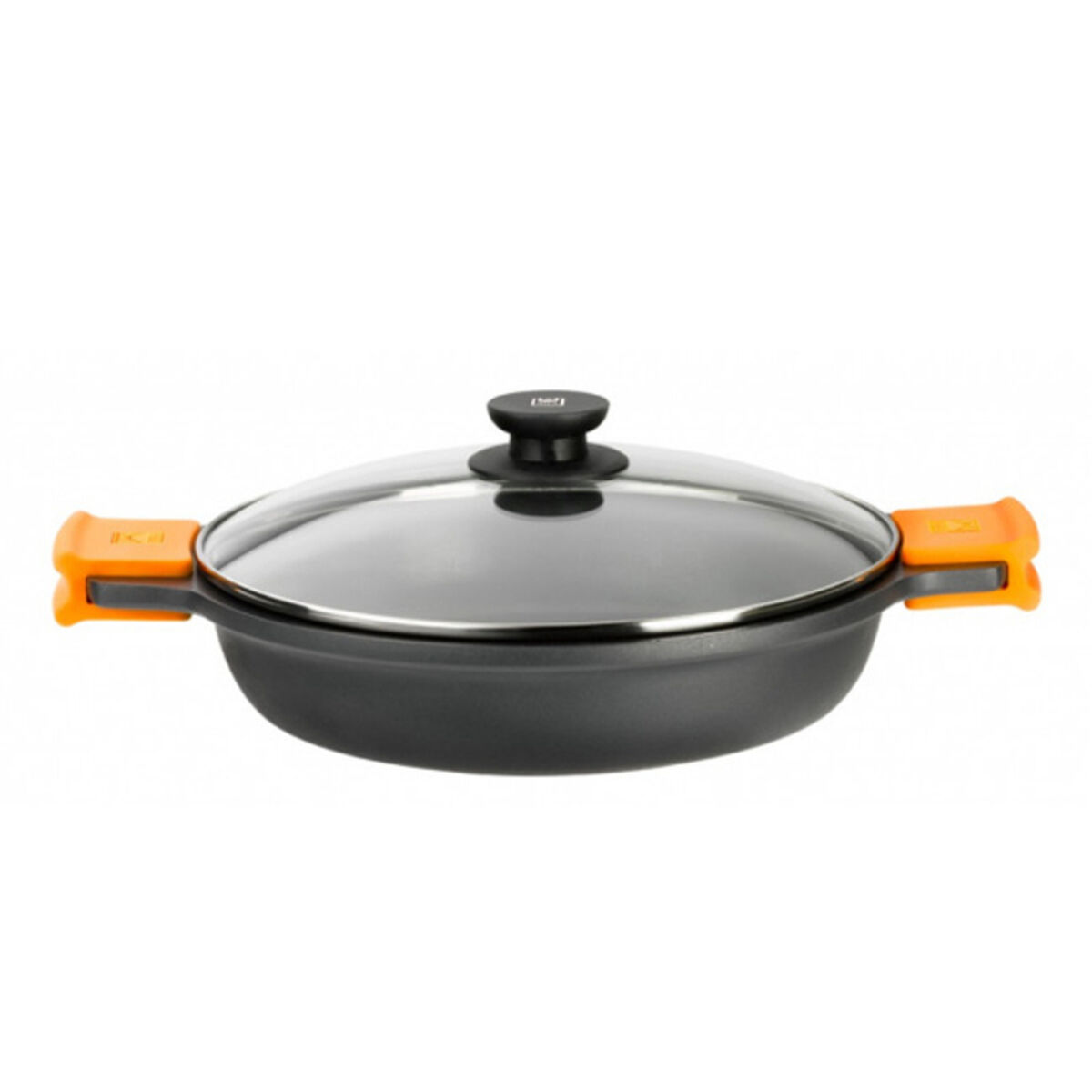 Kastrull med glaslock BRA A270540 Svart 9 L (1 antal)