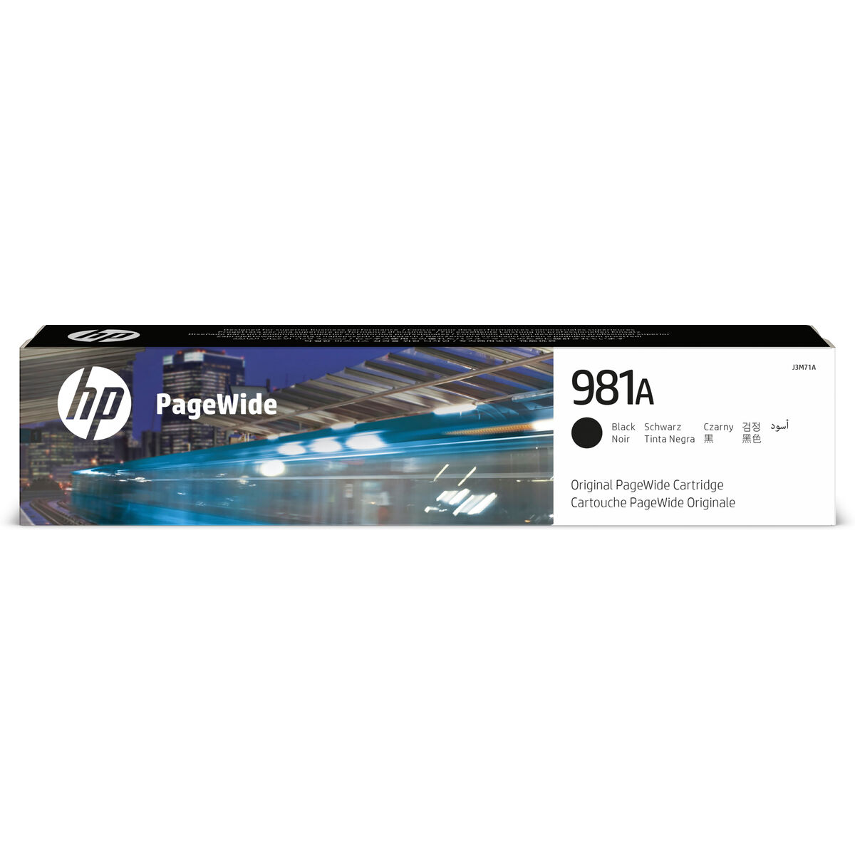 Original Toner HP PageWide 981A Svart - 2