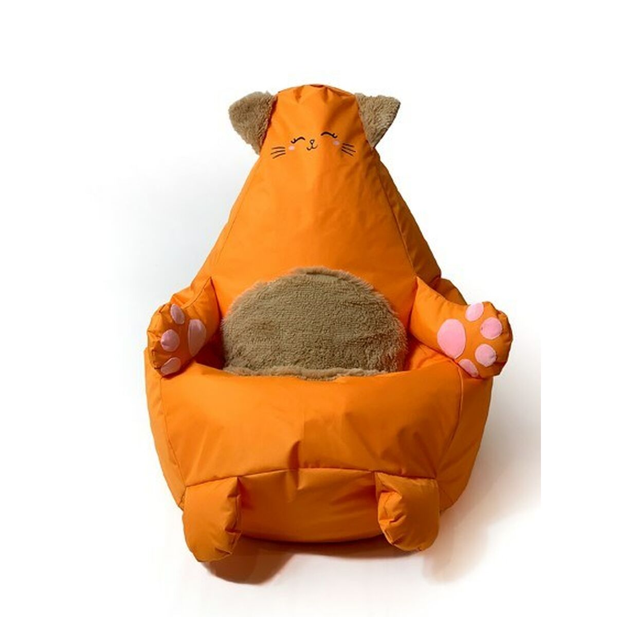 Puff GO GIFT Orange Oxford Katt 130 x 90 cm - 2