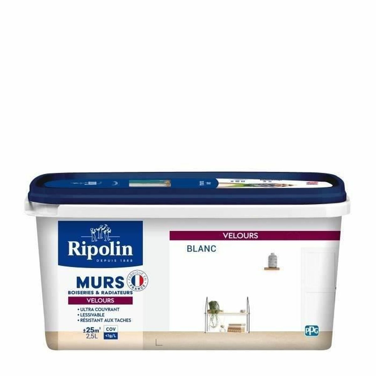 Grundfärg Ripolin Vit 2,5 L Matt