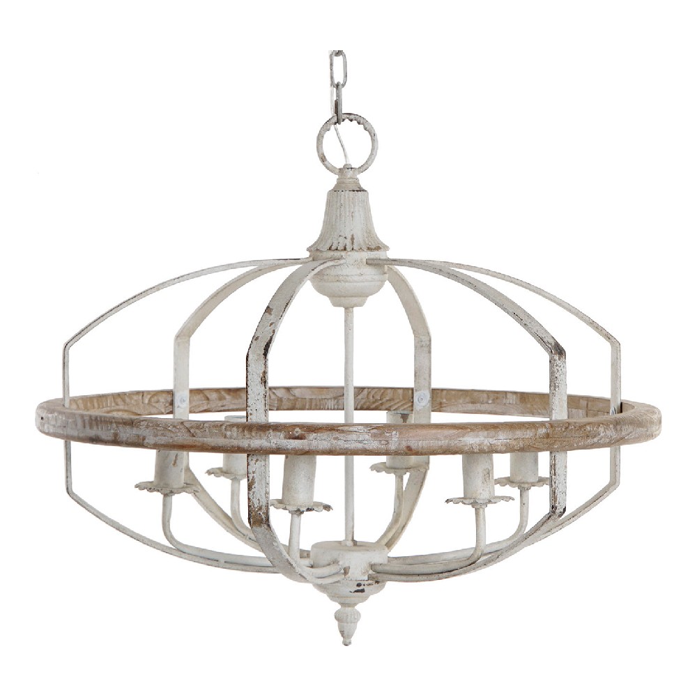 Taklampa DKD Home Decor 64 x 64 x 56 cm Gran Metall 220 V 40 W